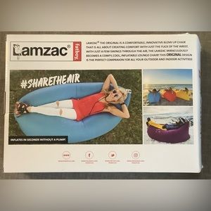 Brand new in box unused Fatboy Lamzac red